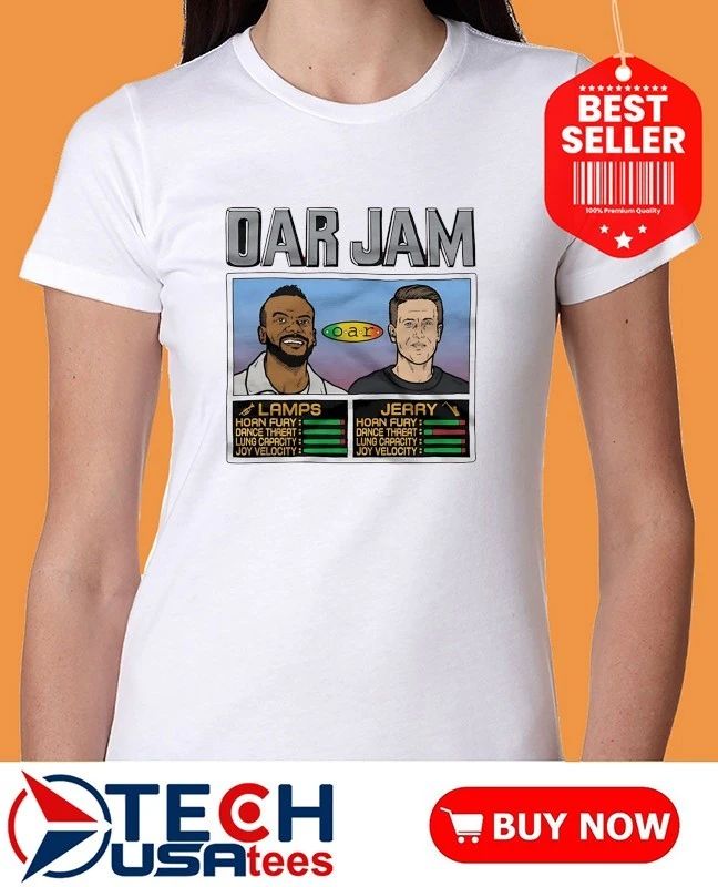 O.A.R. Jam Lamps and Jerry shirt