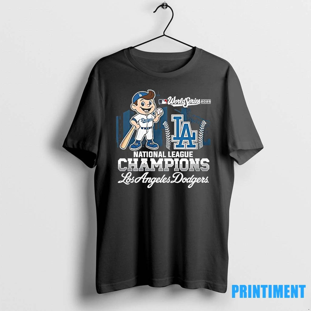 World Series 2025 Los Angeles Dodgers Mascot National League Champions Tshirts Sweater