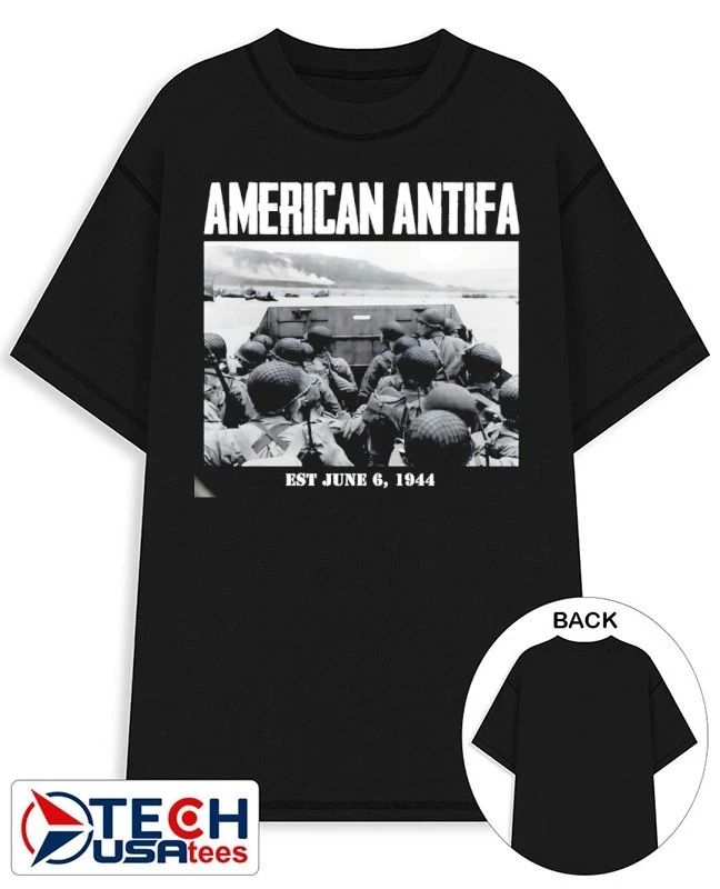 American Antifa est June 6th 1944 shirt by punkwithacamera