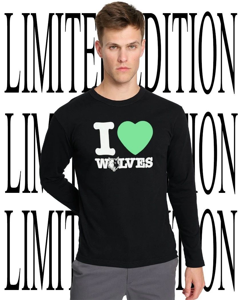 Minnesota Timberwolves I love Wolves shirt