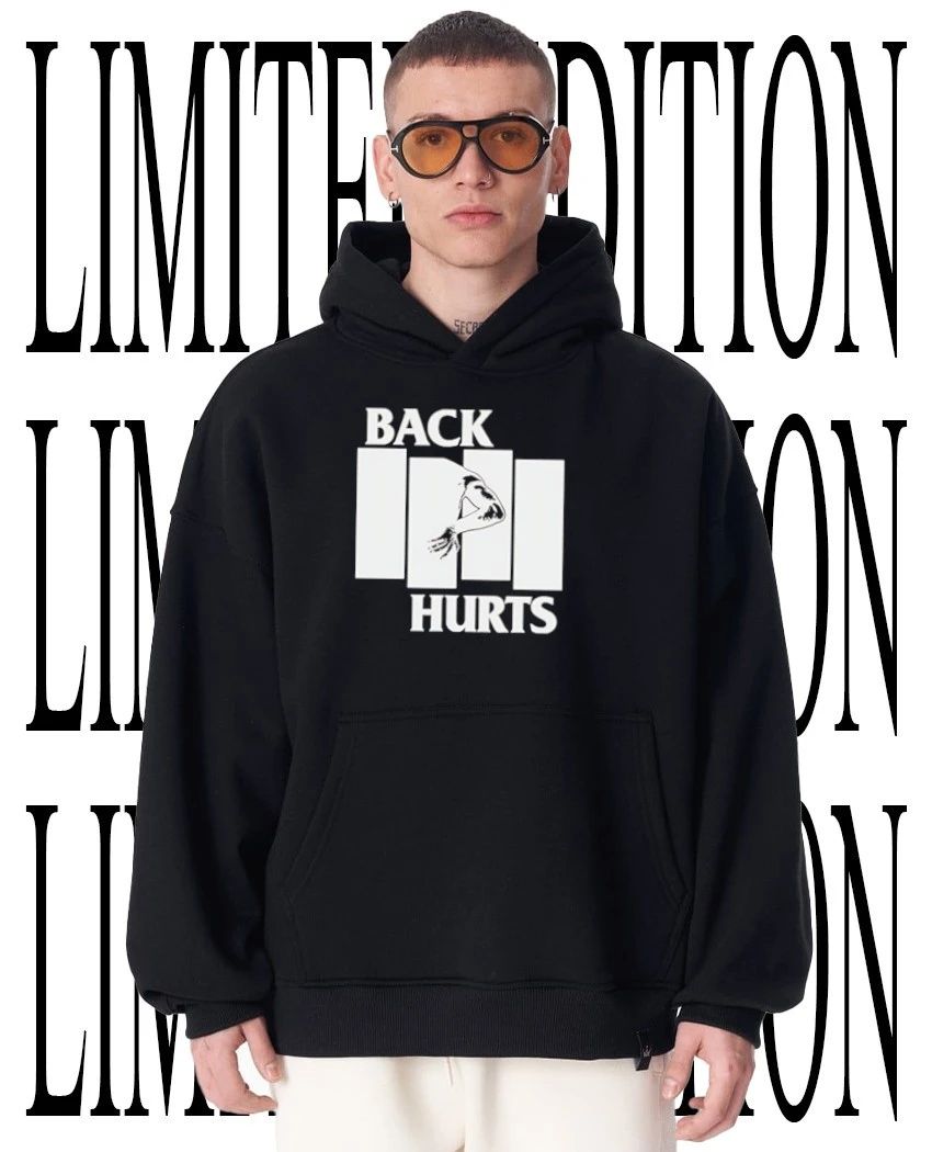 Black Flag Back Hurts parody shirt