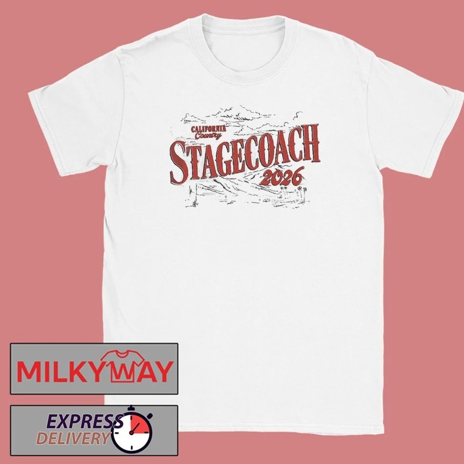 Stagecoach 2026 Festival Indio California’s Country Music Festival Merch White Shirt