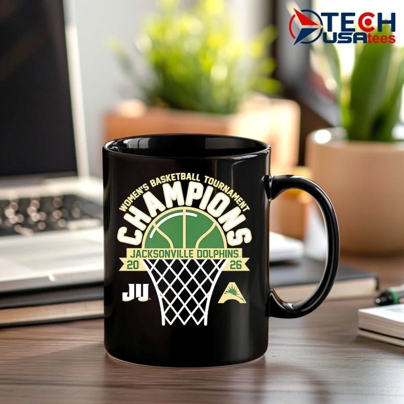Jacksonville Dolphins 2026 ASUN Women’s Basketball Tournament Champions shirt