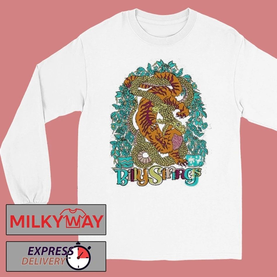 Billy Strings Tiger Battle Tee with Dates shirt