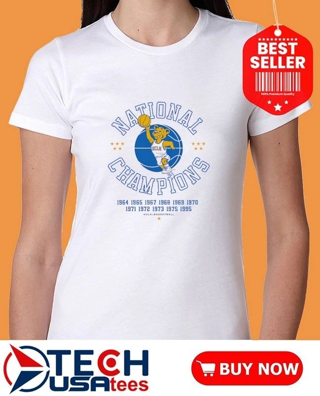 UCLA Bruins Men’s Basketball 11-Time National Champions shirt