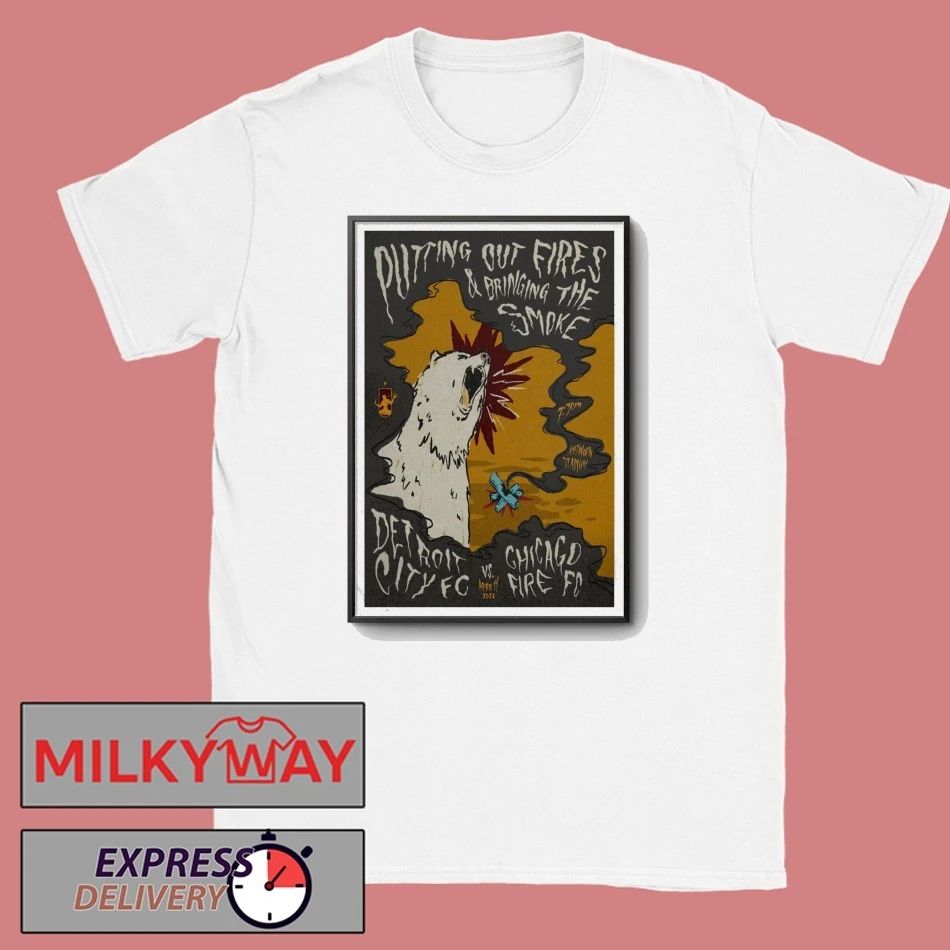 Apr 14 2026 Detroit City vs. Chicago Fire FC Poster Keyworth Stadium shirt