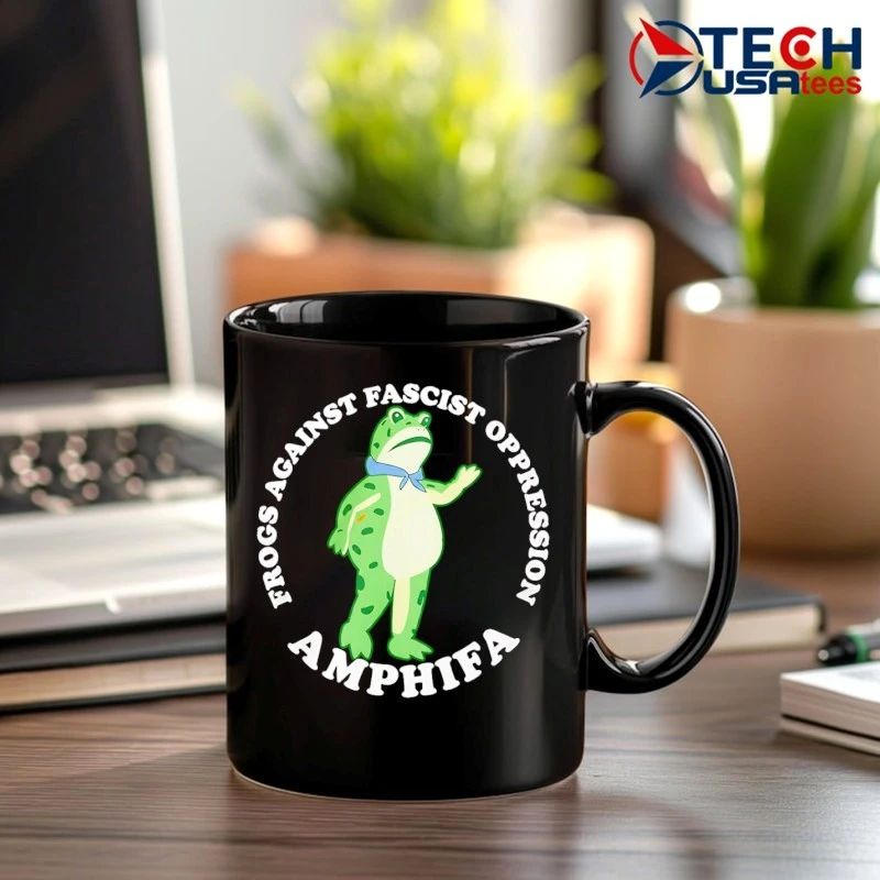 Frogs against fascism oppression amphifa shirt