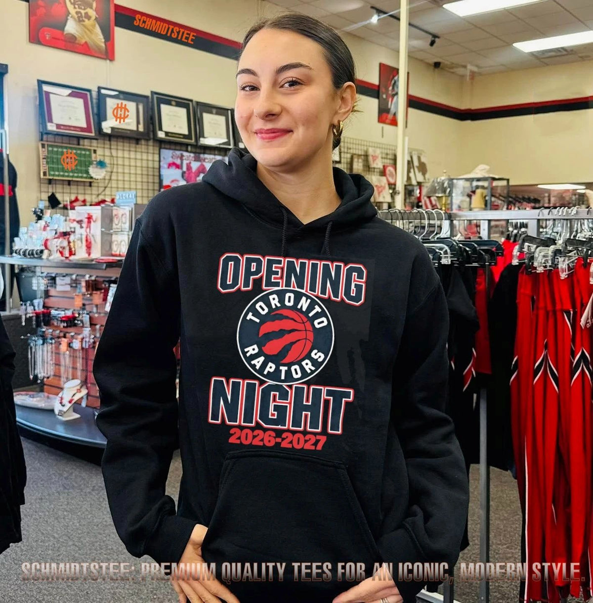 Toronto Raptors NBA Opening Night 2026-2027 shirt