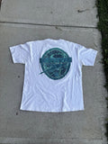 Vintage 90s Speedo Surf Swim T Shirt Front And Back Graphic Men’s Size Xl