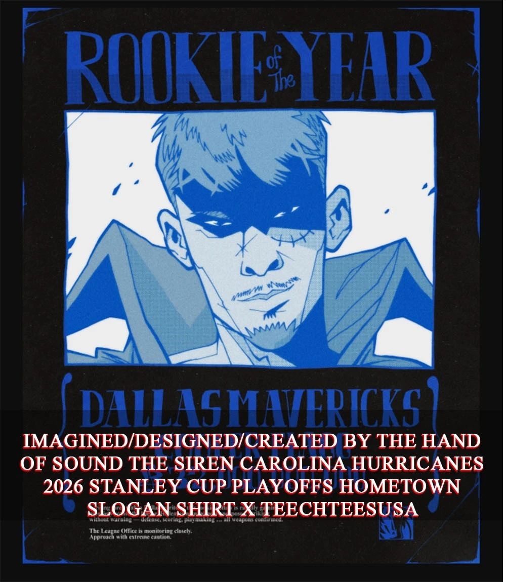 Rookie of the Year Dallas Mavericks Cooper Flagg 2026 comic shirt