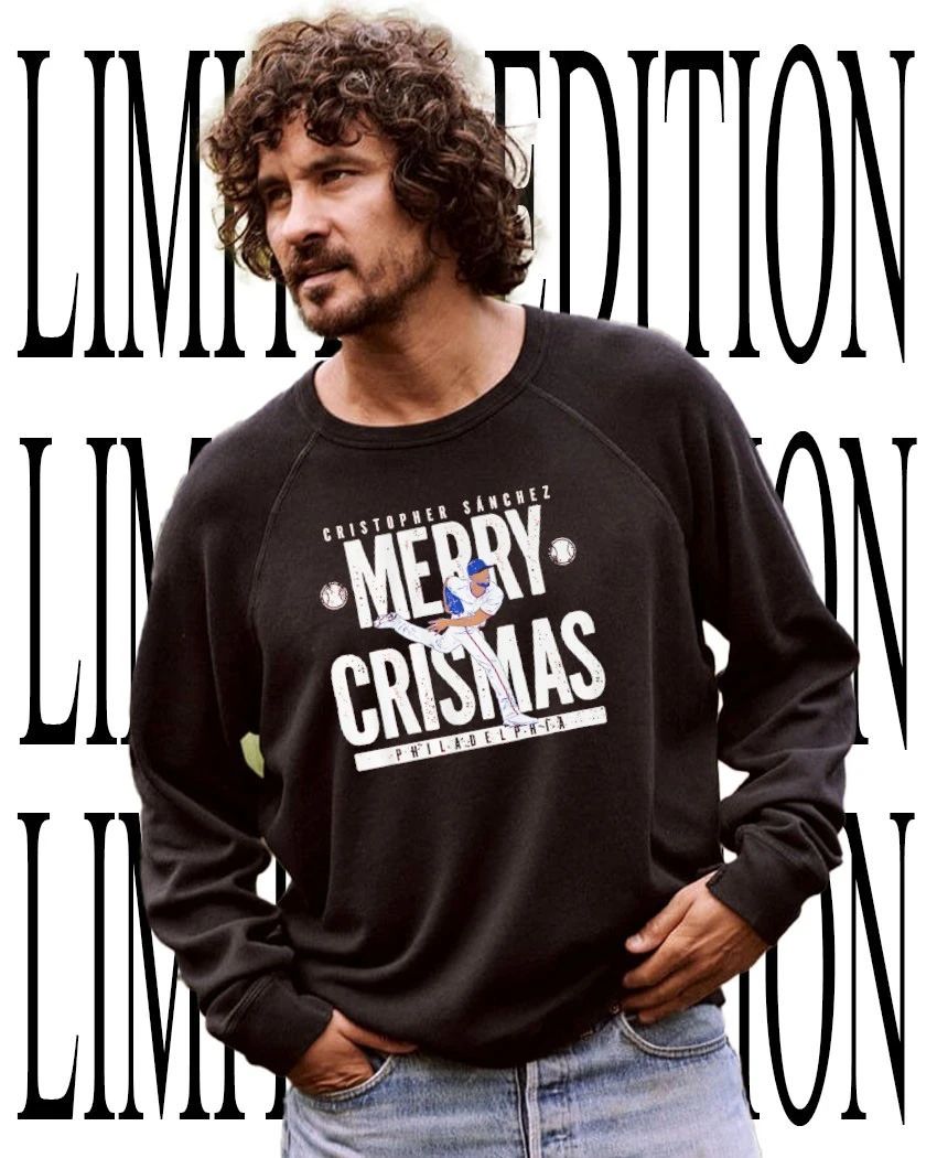 Cristopher Sanchez Merry Crismas Philadelphia Phillies shirt
