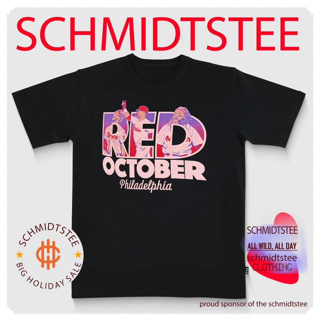 Red October Philadelphia Phillies 2026 Postseason Trio shirt