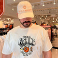 This is my fishing hooked on basketball shirt
