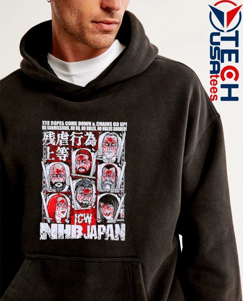 ICW NHB Japan Tour X Sei Ozawa shirt
