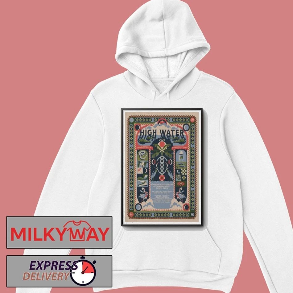 April 18 – 19 2026 High Water Poster North Charleston shirt