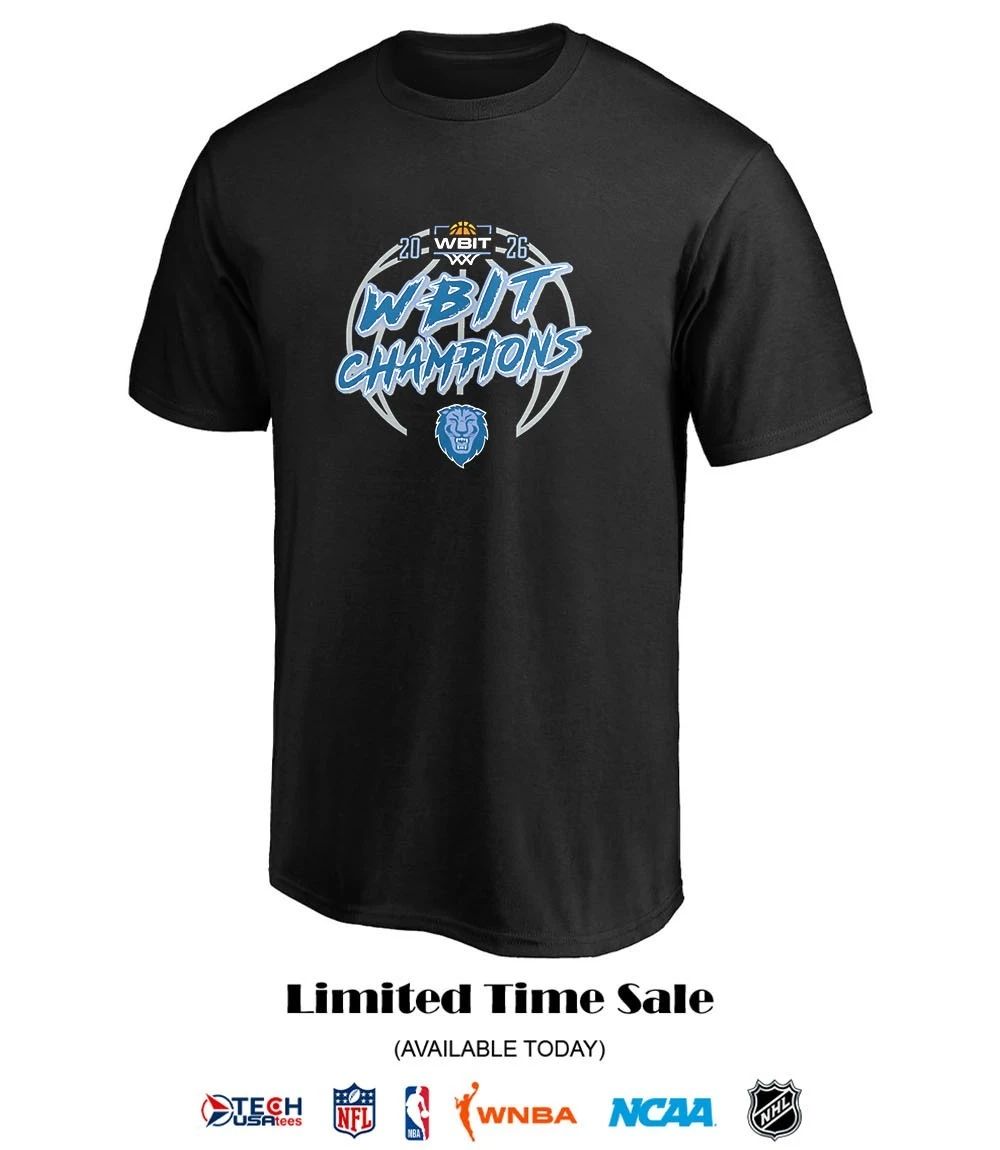 Columbia Lions 2026 WBIT Champions shirt