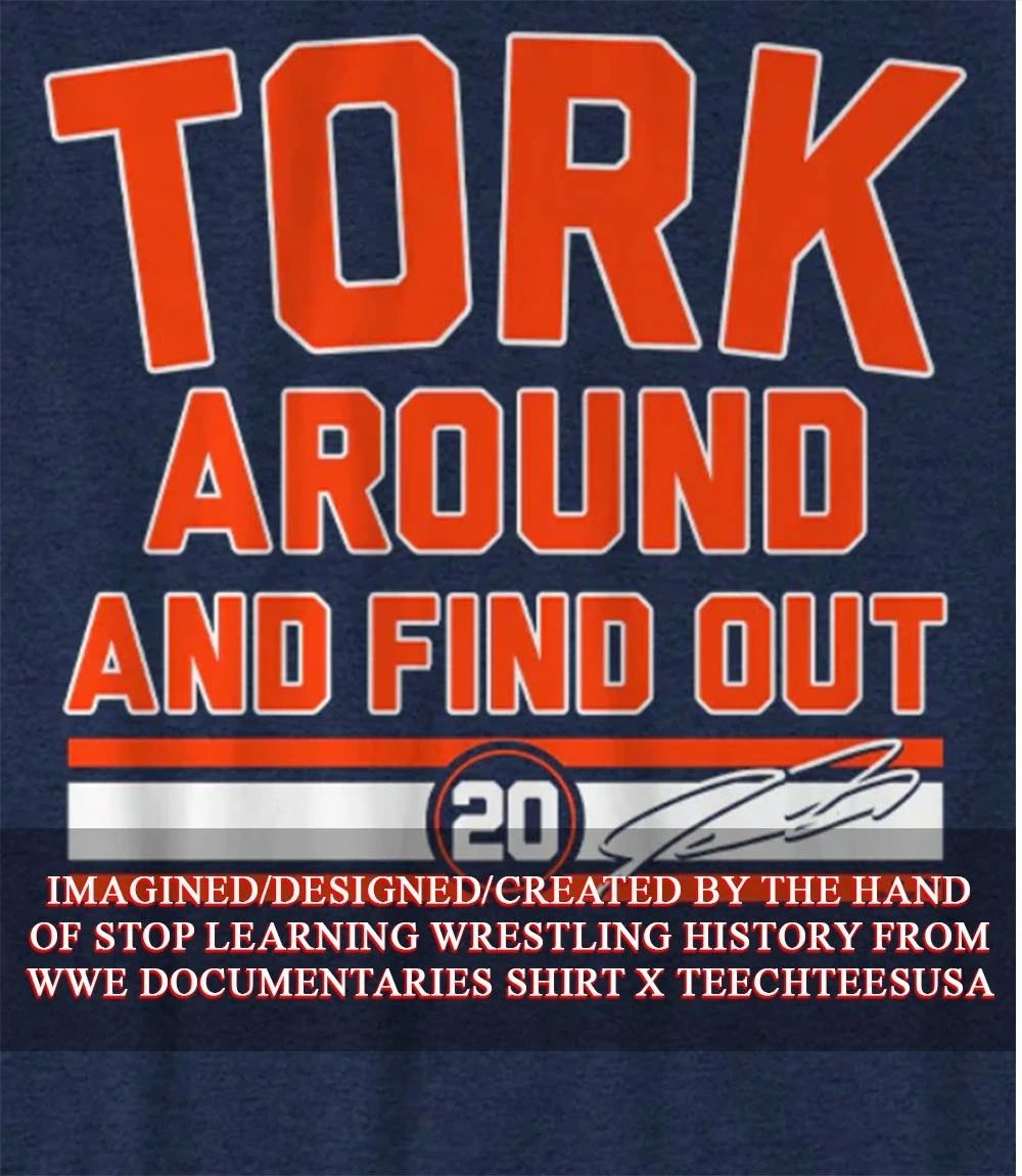 Spencer Torkelson #20 Detroit Tigers Tork around and find out signature shirt