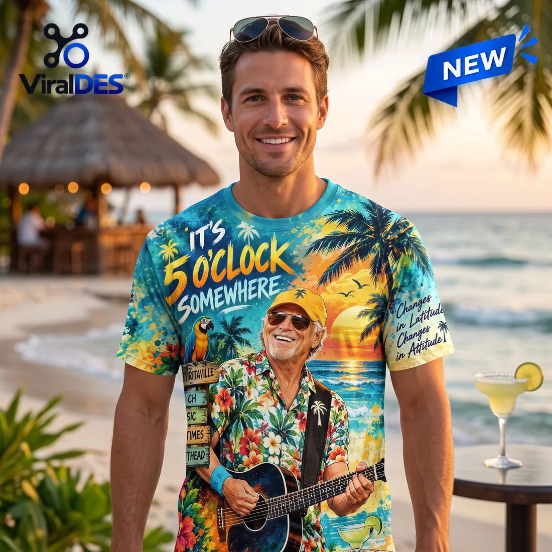 Jimmy Buffett It Is 5 OClock Somewhere Shirt