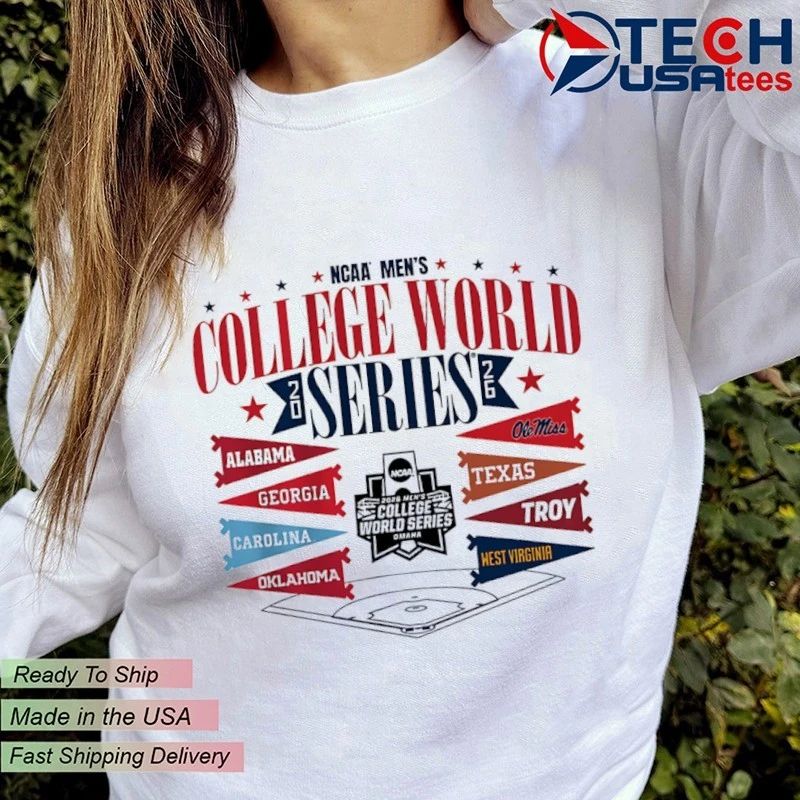 8 Team 2026 NCAA Men’s College World Series Field shirt