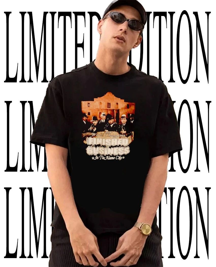 San Antonio Spurs 2014 World Championship Finished Business in the Alamo City shirt