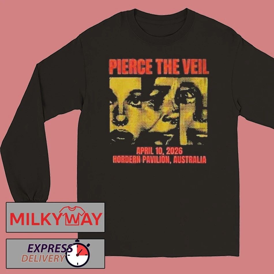 Pierce The Veil I Cant Hear You World Tour On April 10 2026 At Hordern Pavilion Australia shirt