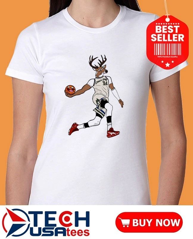 Milwaukee Bucks Cream City Giannis Antetokounmpo mascot shirt