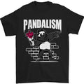 Pandalism Banksy Style Street Art Graffiti Mens T-Shirt 100% Cotton