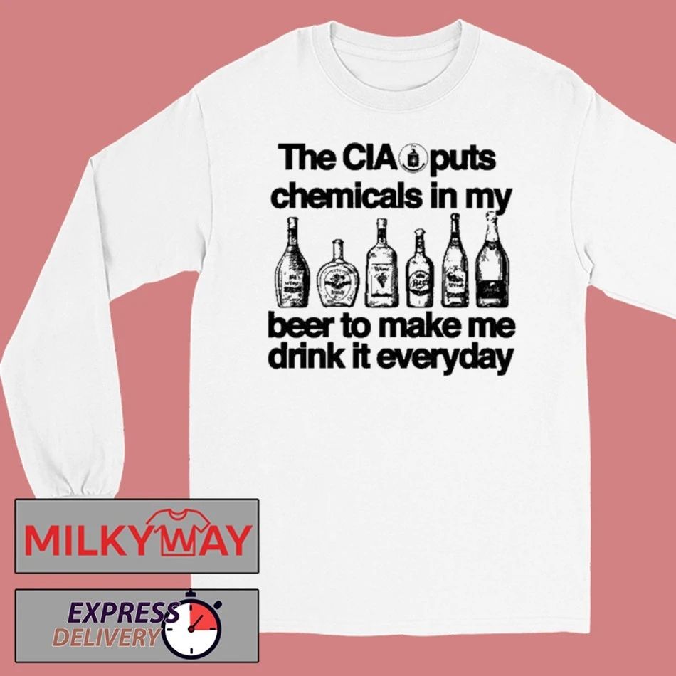 The CIA is Putting Chemicals in the Beer Shirt
