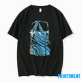 Daren Bates Wearing Carolina Panthers Reaper Tshirts Sweater