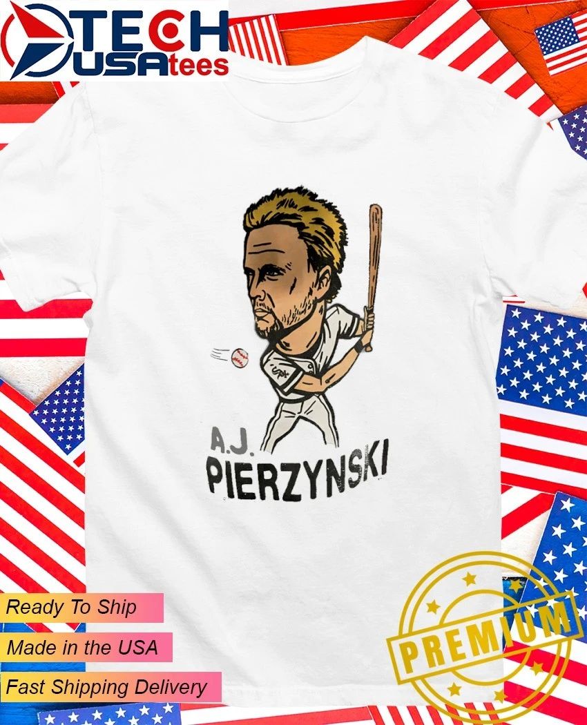A.J. Pierzynski Chicago White Sox Captain Chaos caricature shirt
