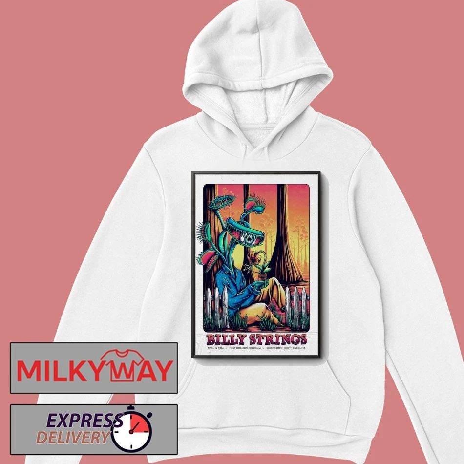 Billy Strings Greensboro NC 4 14 2026 Poster shirt
