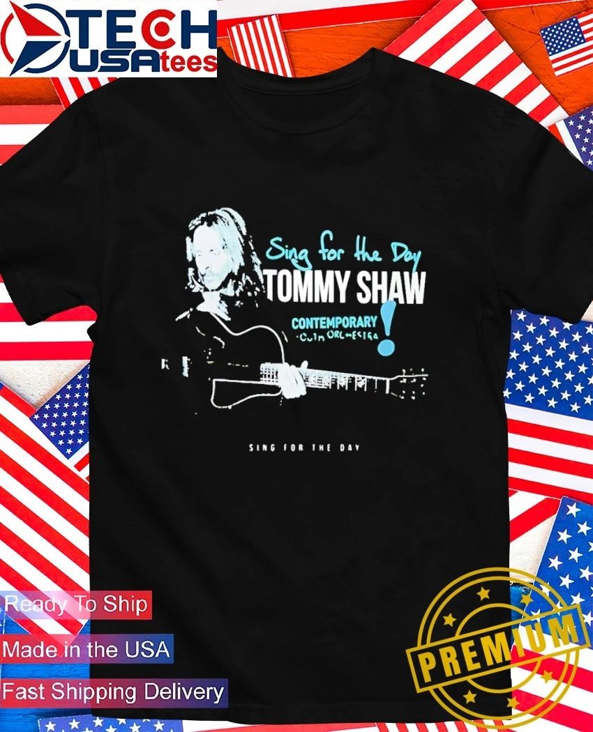 Tommy Shaw sing for a day contemporary shirt