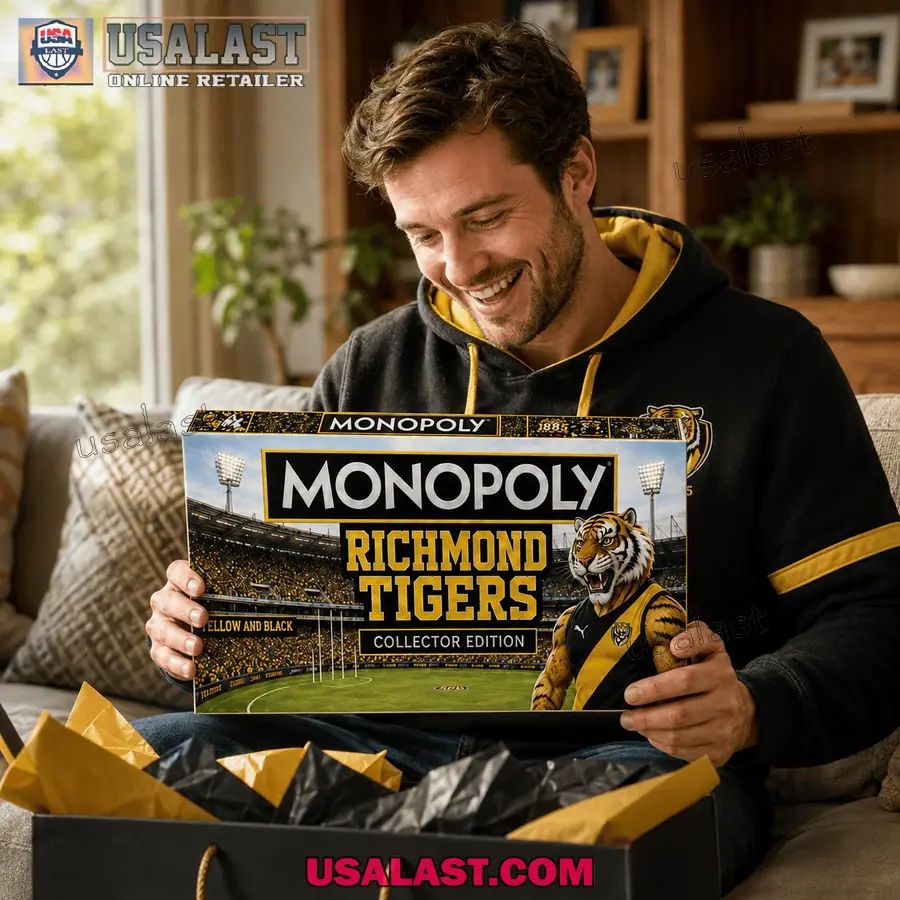 Richmond Tigers Collector Edition Monopoly Board Game 2026