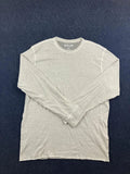 Reclaim Shirt Mens 2XL Gray Long Sleeve Crewneck Lightweight Casual Knit Top