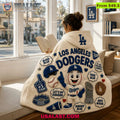 Los Angeles Dodgers Limited Edition Hooded Blanket