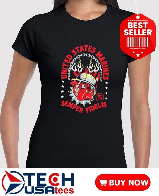 United States Marines semper fidelis shirt