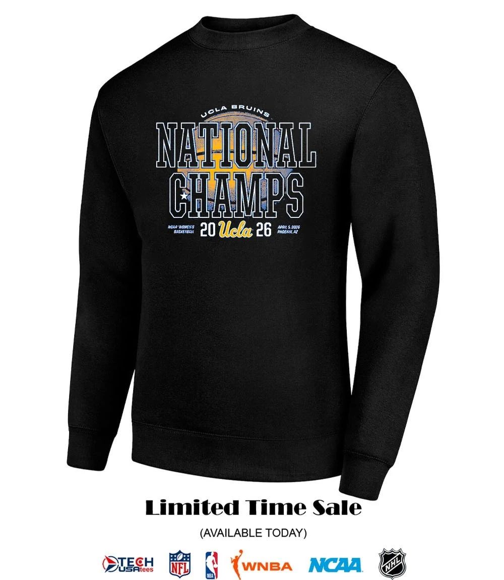 UCLA Bruins National Champions 2026 NCAA Women’s Basketball vintage shirt