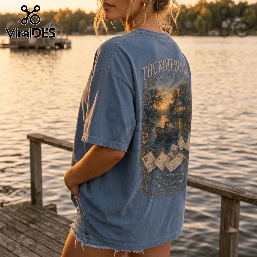The Notebook Soft Love Era Blue T-Shirt