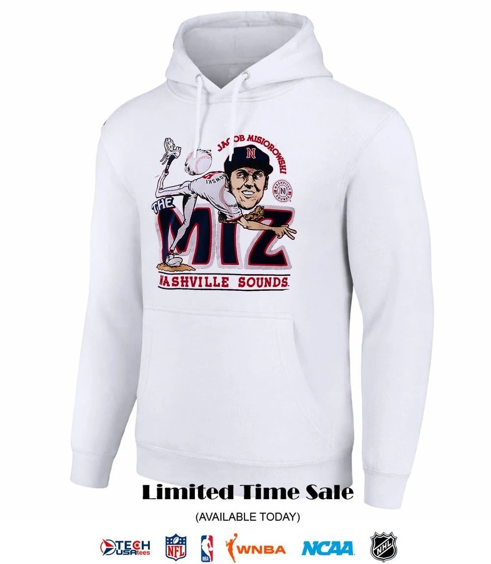 Jacob Misiorowski Nashville Sounds caricature shirt