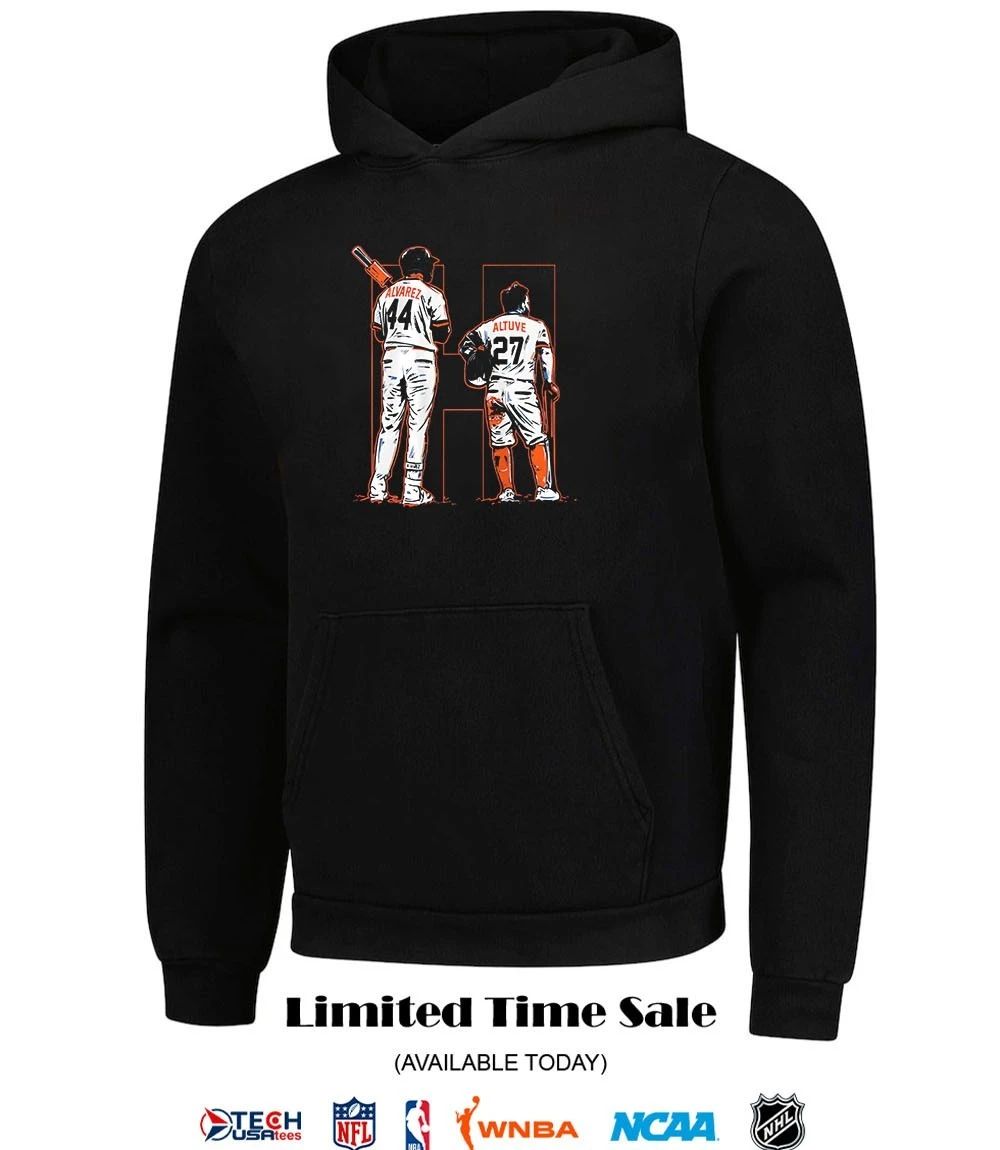 Two Pals Yordan Alvarez and Jose Altuve Houston Astros shirt