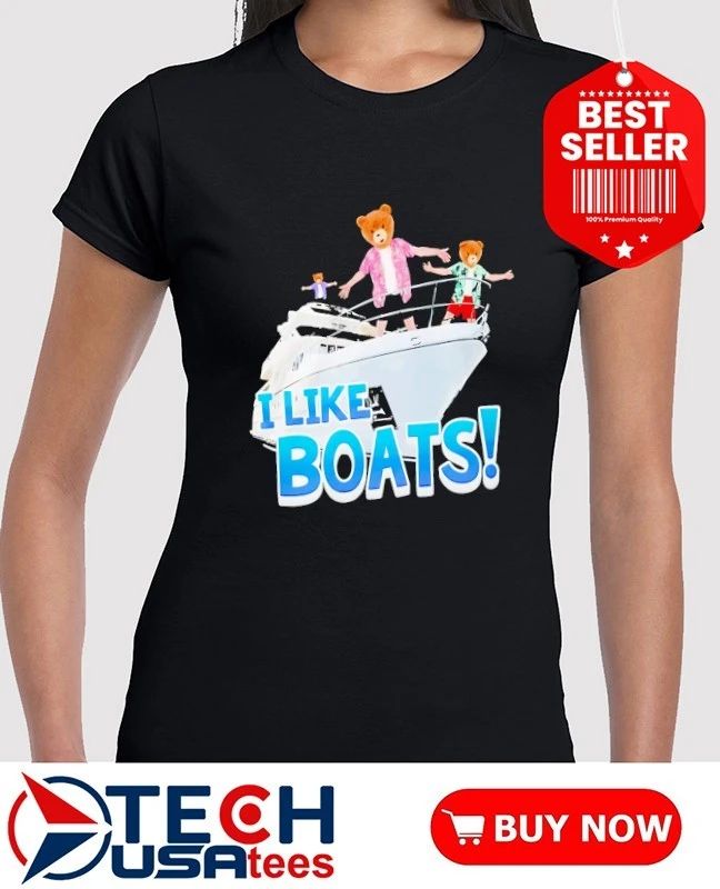 Bearhead I like boats airplane mode shirt