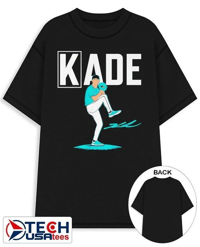 Kade Anderson Seattle Mariners K sign signature shirt