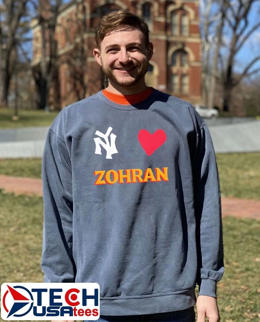 NY loves Zohran shirt