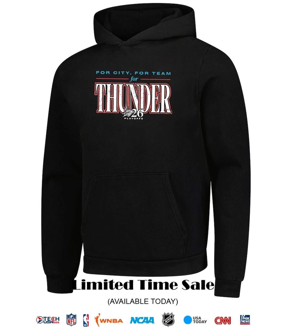 For City for Team for OKC Thunder 2026 Playoffs shirt
