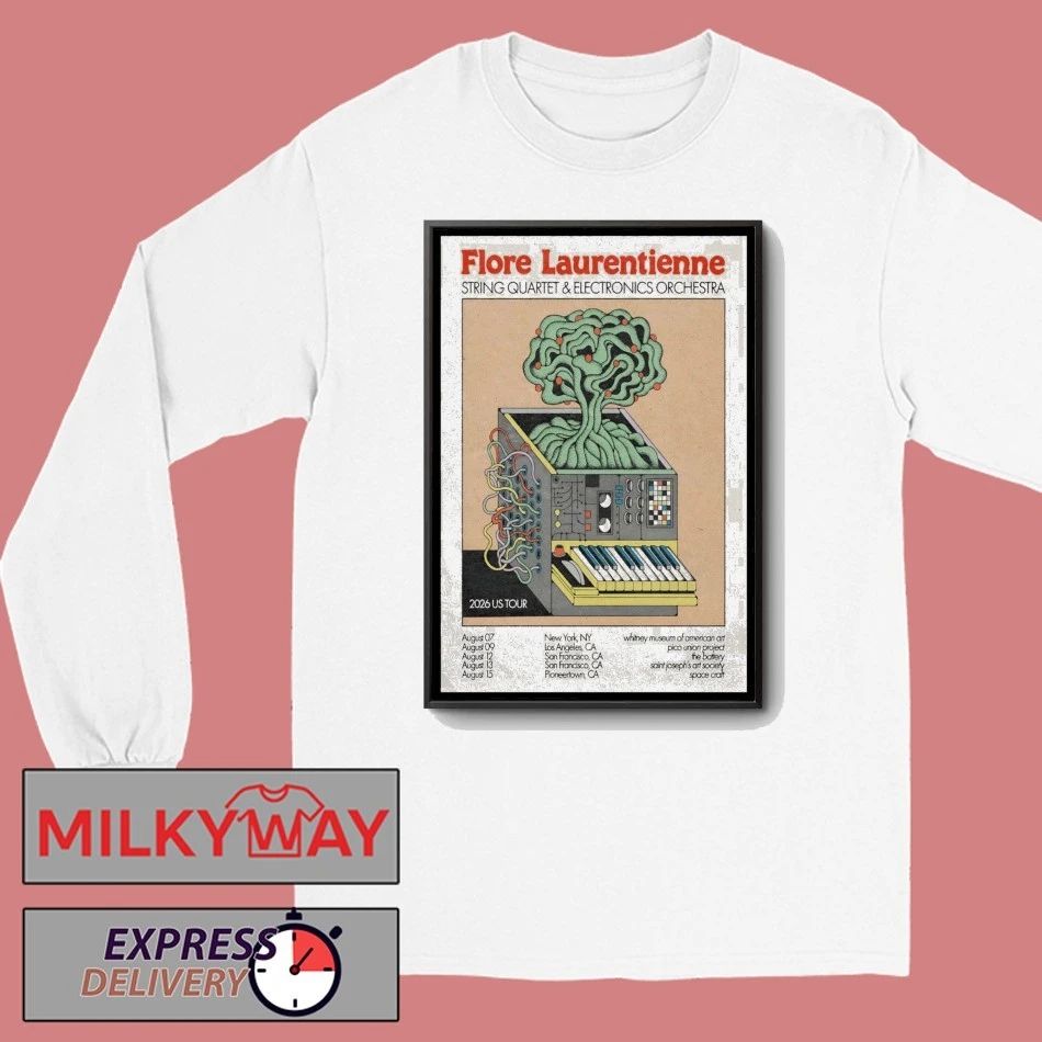 Flore Laurentienne US Tour 26 Poster shirt