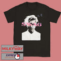 Justin Bieber Coachella 2026 Day 2 Merch Purpose Tour X Swag SKYLRK Two Sided T-Shirt