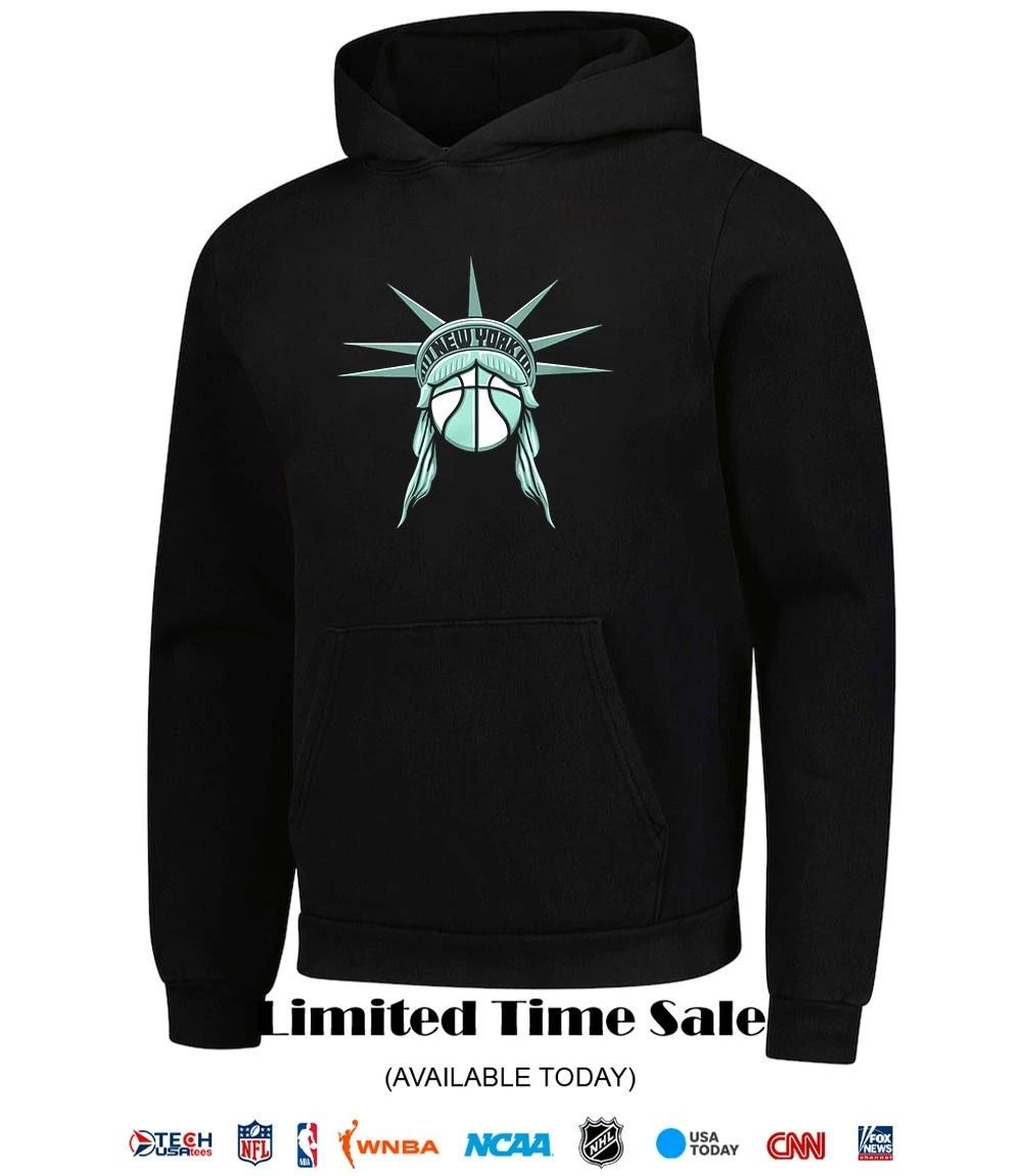 New York Liberty Basketball Liberty ball head shirt