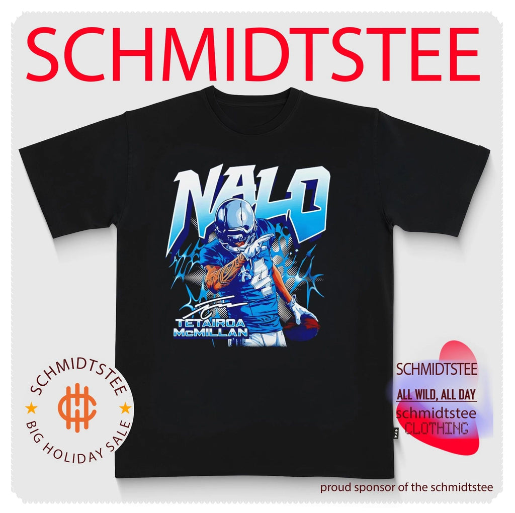 Tetairoa McMillan Carolina Panthers Nalo signature shirt