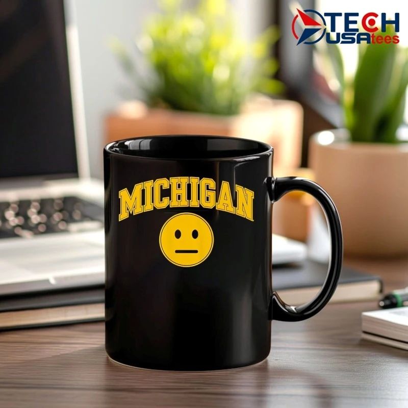 Michigan Wolverines Basketball Blank Expression shirt