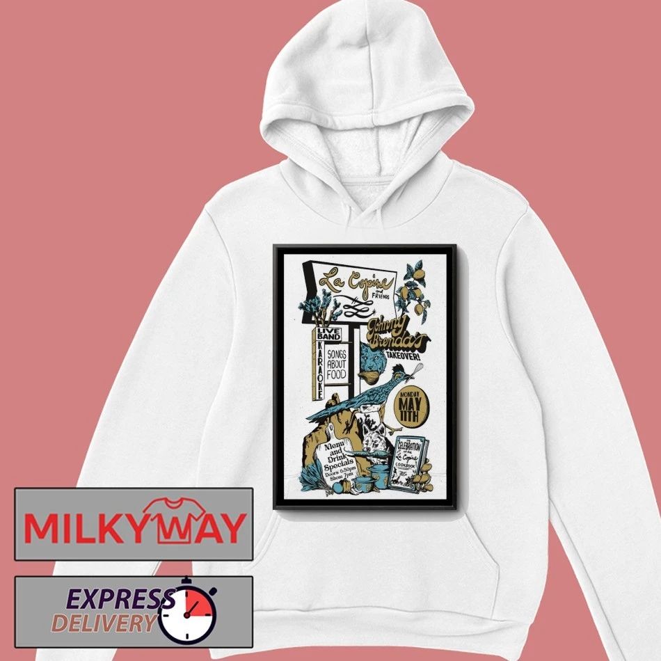 La Copine and Friends Johnny Brenda’s May 11 2026 Poster shirt